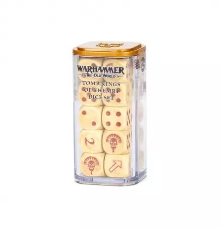 Set de Dés Warhammer: The Old World - Rois des Tombes- Games Workshop
