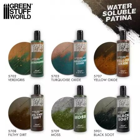 Set de patines solubles &agrave; l�eau - Green Stuff World