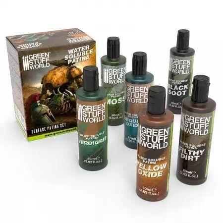 Set de patines solubles &agrave; l�eau - Green Stuff World