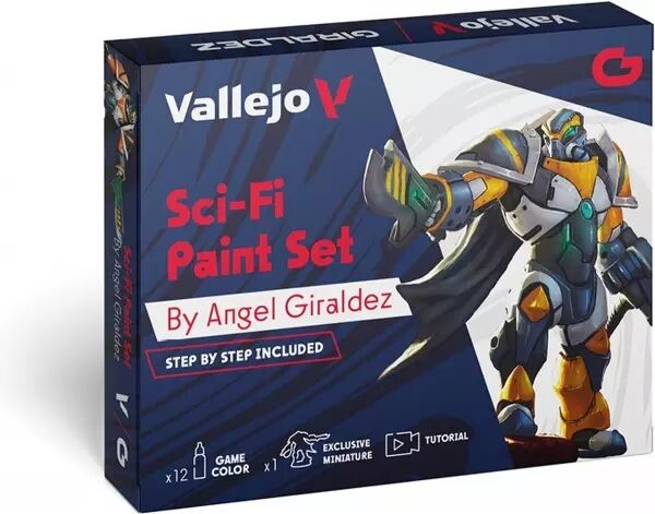 Set de peinture Sci-Fi par Angel Giraldez