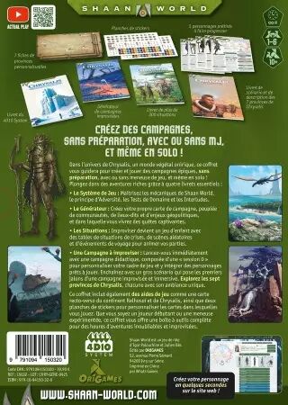 Shaan World - G&eacute;n&eacute;rateur de campagne Chrysalis