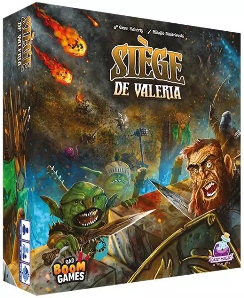 Si�ge de Valeria -  Glen Flaherty - Bad Boom Games