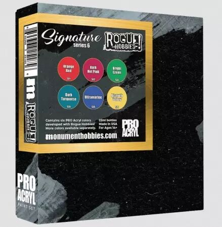 Signature Sereies Set 6 - Rogue Hobbies - Pro Acryl - Monument Hobbies