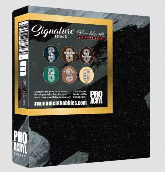 Signature Series Set 3 - Ben Komets - Pro Acryl - Monument Hobbies