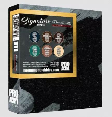 Signature Series Set 3 - Ben Komets - Pro Acryl - Monument Hobbies