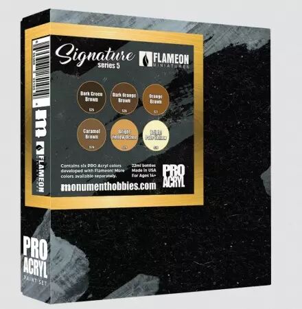 Signature Series Set 5 - Flameon Miniatures - Pro Acryl - Monument Hobbies