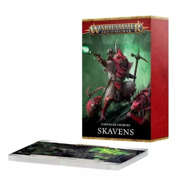 Skavens : Cartes De Chartes (fran�ais) - Warhammer Age of Sigmar - Games Workshop