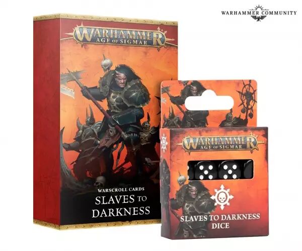 Slaves to Darkness : Cartes De Chartes (Fran�ais) - Warhammer Age of Sigmar