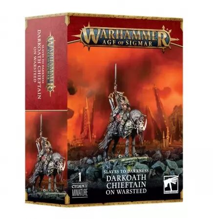 Slaves to Darkness : Chef de Guerre Noir-serment sur Destrier - Age of Sigmar - Games Workshop