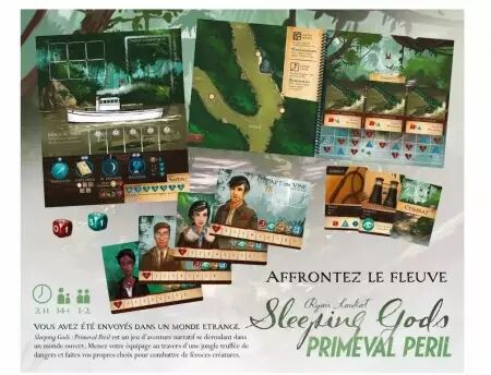 Sleeping Gods - Primeval Perils - Ryan Laukat - Lucky Duck Games