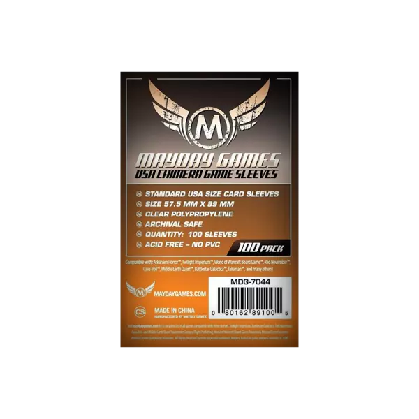 Sleeves Mayday - 57.5x89 - Chimera Standard