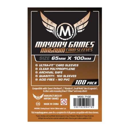 Sleeves Mayday - 65x100 - 7 Wonders magnum Standard