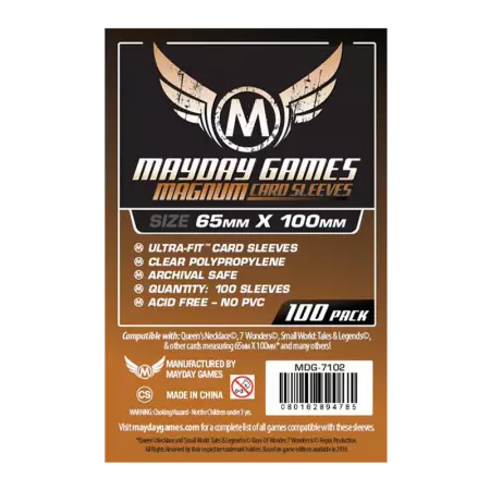 Sleeves Mayday - 65x100 - 7 Wonders magnum Standard