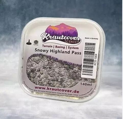Snowy Highland Pass Basecover (140ml) - Krauftcover Scenics