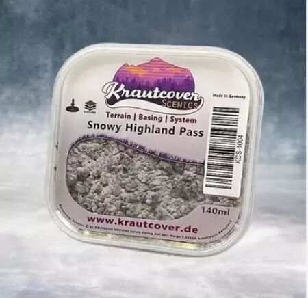 Snowy Highland Pass Basecover (140ml) - Krauftcover Scenics