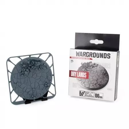 Socle : Dry Lands 100Mm - Wargrounds