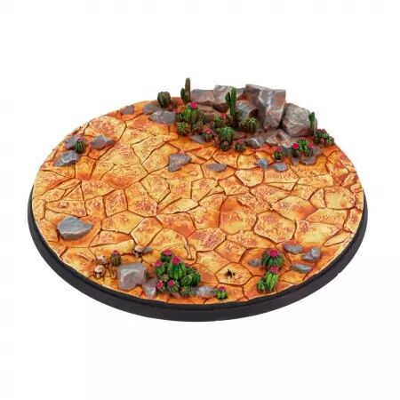 Socle : Dry Lands 130Mm - Wargrounds