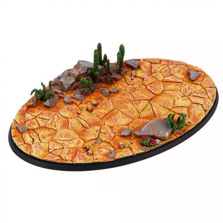 Socle : Dry Lands 170X109Mm - Wargrounds
