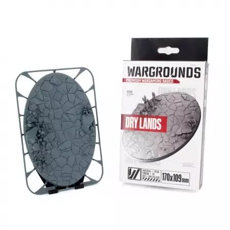 Socle : Dry Lands 170X109Mm - Wargrounds