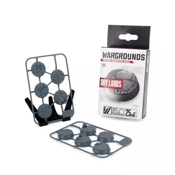 Socle : Dry Lands 25Mm - Wargrounds