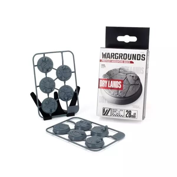 Socle : Dry Lands 28Mm - Wargrounds