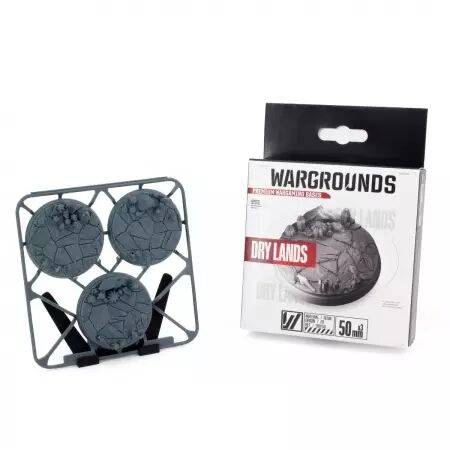 Socle : Dry Lands 50Mm - Wargrounds