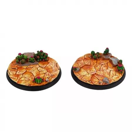 Socle : Dry Lands 60Mm - Wargrounds