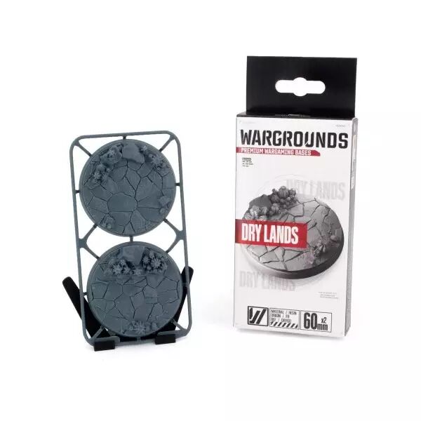 Socle : Dry Lands 60Mm - Wargrounds