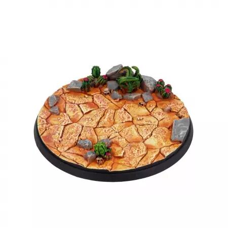 Socle : Dry Lands 80Mm - Wargrounds