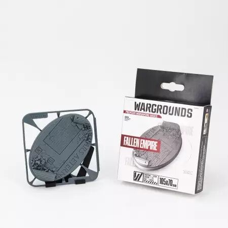 Socle : Fallen Empire 105X70Mm - Wargrounds