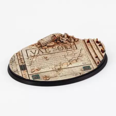 Socle : Fallen Empire 120X92Mm - Wargrounds