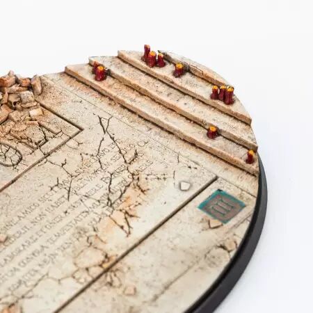 Socle : Fallen Empire 120X92Mm - Wargrounds