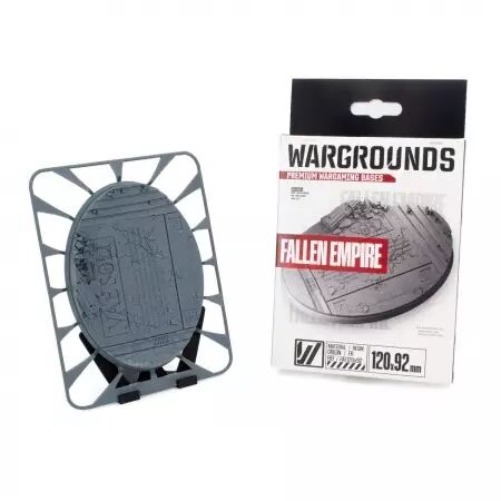 Socle : Fallen Empire 120X92Mm - Wargrounds