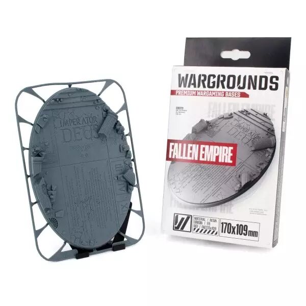 Socle : Fallen Empire 170X109Mm - Wargrounds