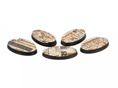 Socle : Fallen Empire 60X35Mm - Wargrounds