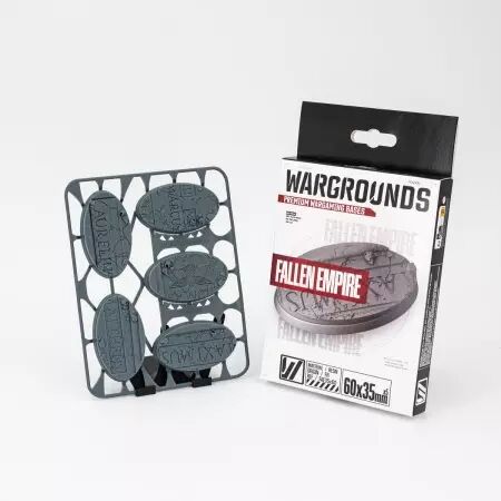 Socle : Fallen Empire 60X35Mm - Wargrounds