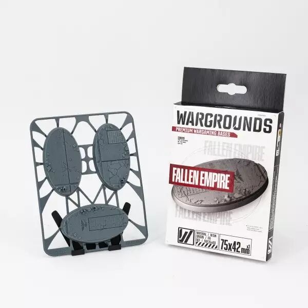 Socle : Fallen Empire 75X42Mm - Wargrounds