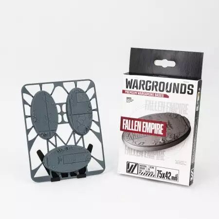 Socle : Fallen Empire 75X42Mm - Wargrounds