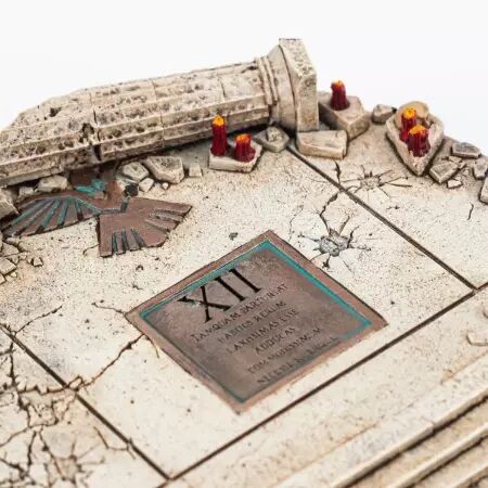 Socle : Fallen Empire 90Mm - Wargrounds