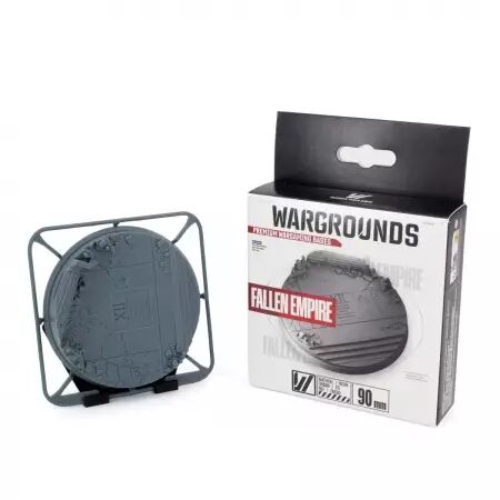 Socle : Fallen Empire 90Mm - Wargrounds