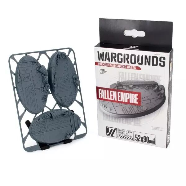 Socle : Fallen Empire 90X52Mm - Wargrounds