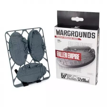 Socle : Fallen Empire 90X52Mm - Wargrounds