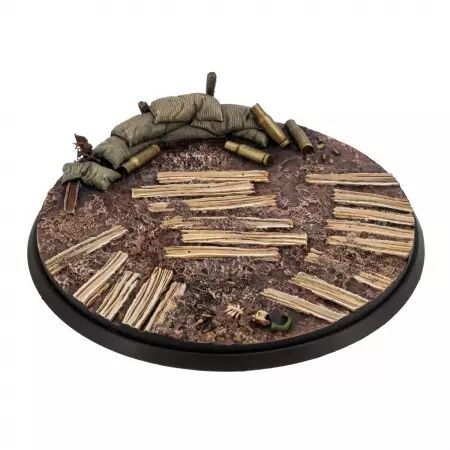 Socle : No Man\'s Land 100Mm - Wargrounds