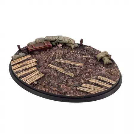 Socle : No Man\'s Land 120X92Mm - Wargrounds