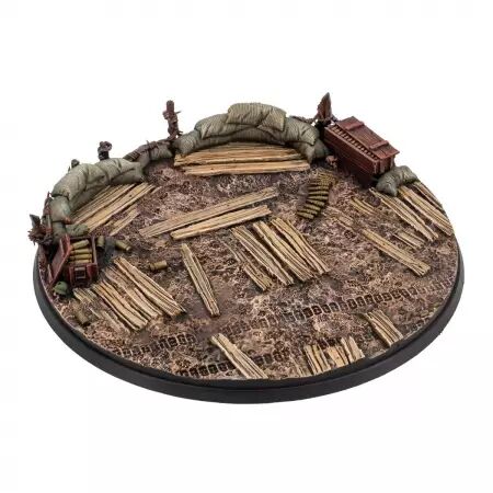 Socle : No Man\'s Land 130Mm - Wargrounds