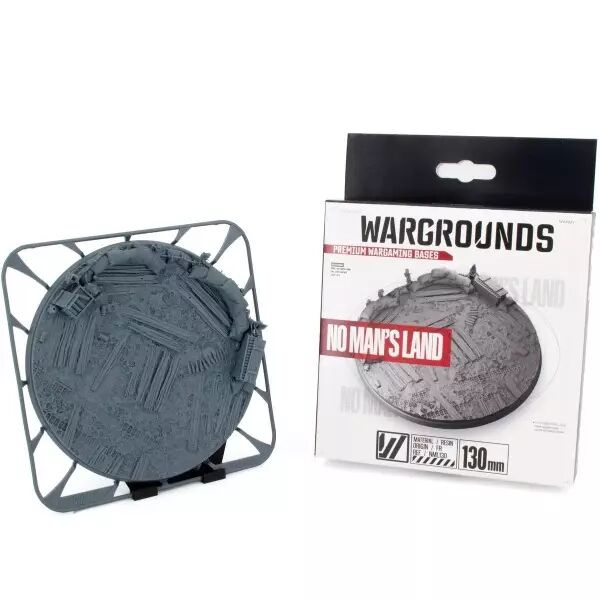Socle : No Man\'s Land 130Mm - Wargrounds