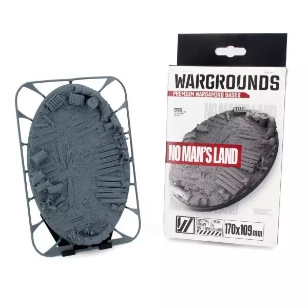 Socle : No Man\'s Land 170X109Mm - Wargrounds