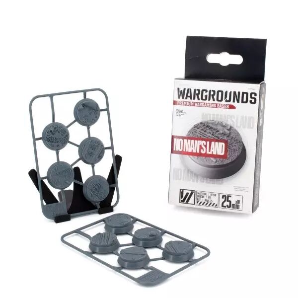 Socle : No Man\'s Land 25Mm - Wargrounds
