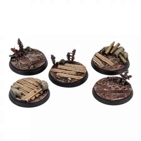 Socle : No Man\'s Land 40Mm - Wargrounds