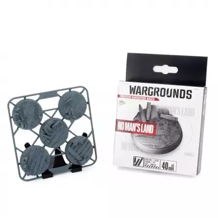 Socle : No Man\'s Land 40Mm - Wargrounds
